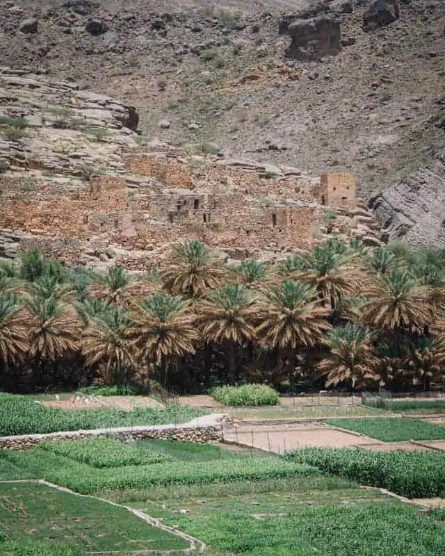 oman abandoned village
