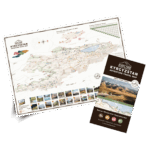 Carte touristique du Kirghizistan
