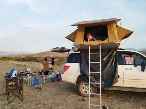 4x4 roof tent kyrgyzstan nick 2