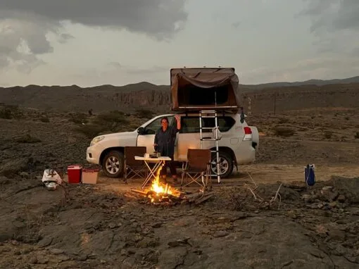 prado toyota rooftoptent oman