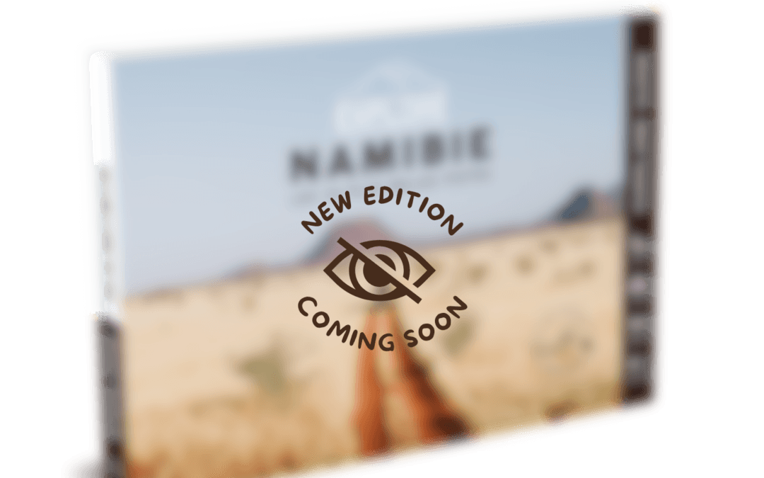 couverture du livre explore namibie, à paraitre prochainement