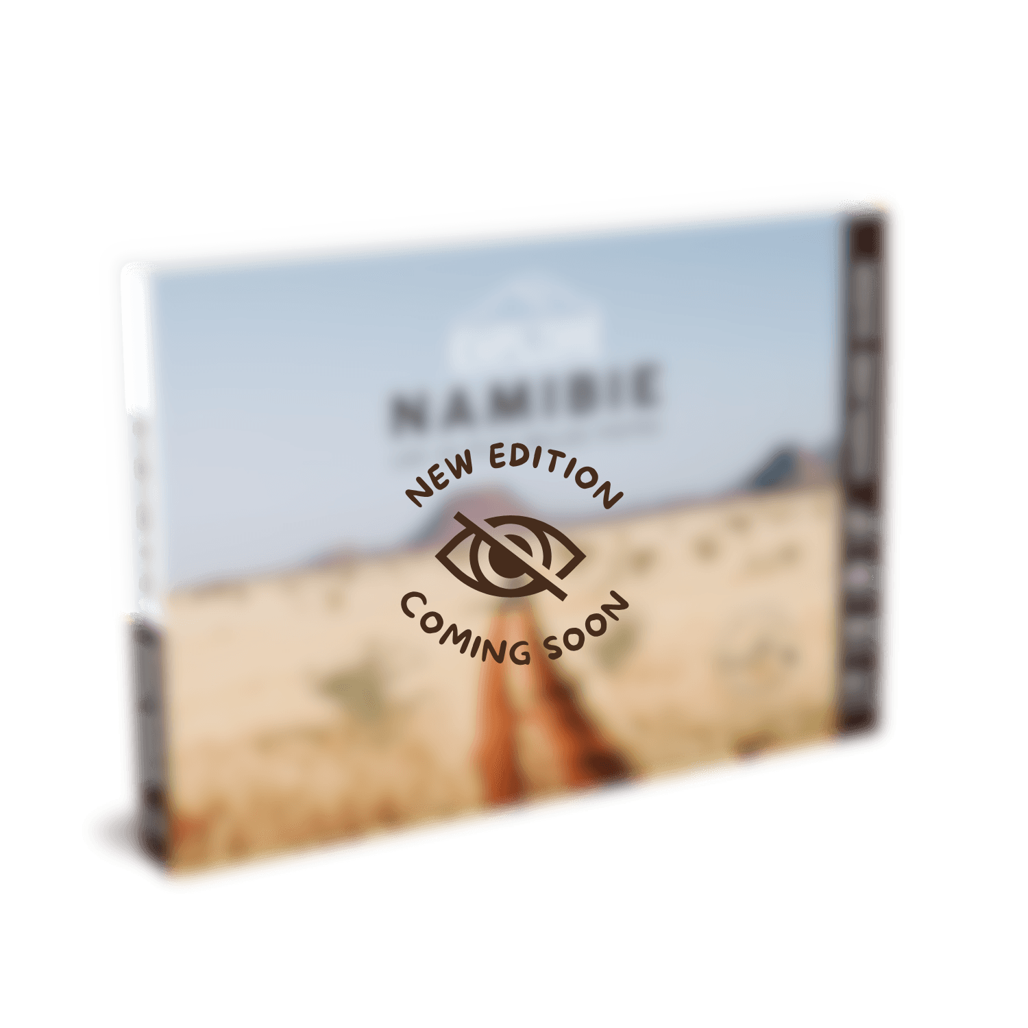 Guide de voyage Explore Namibie 1 couverture du livre explore namibie, à paraitre prochainement