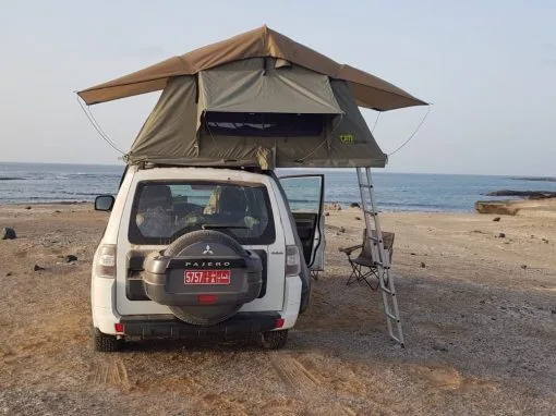 oliver location 4x4 oman tente de toit mitsubishi pajero 5