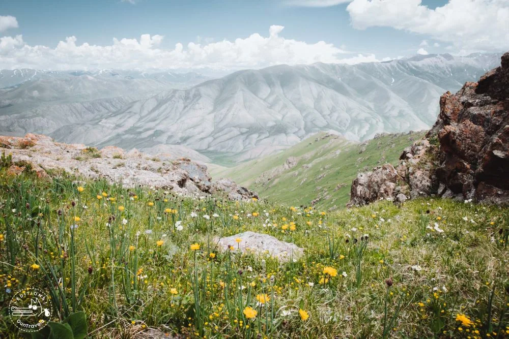 tjibel pass to Lake Song-Kul