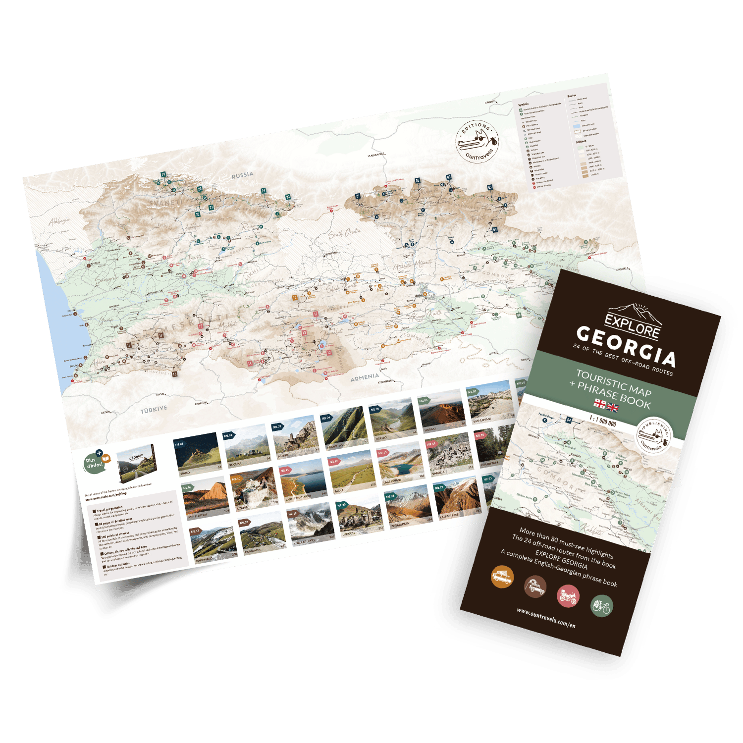 Georgia Tourist Map